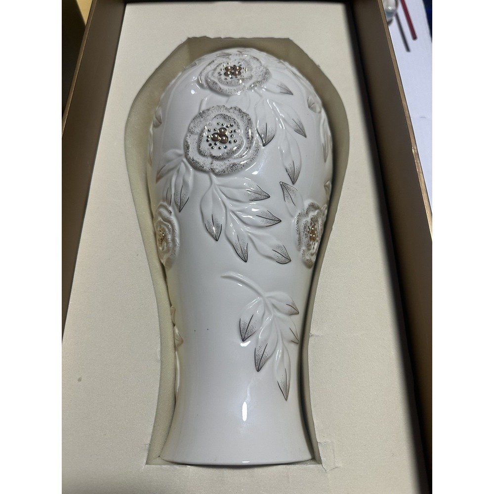 12" Large LENOX PORCELAIN VASE